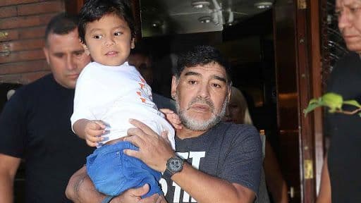 Verónica Ojeda contó cómo fue el reencuentro entre Maradona y su hijo