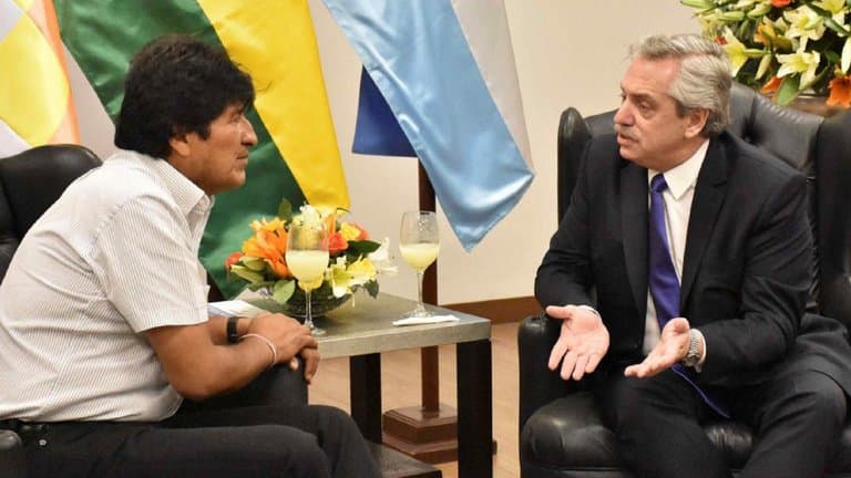 Evo Morales: “Alberto Fernández no sólo me salvó la vida, también salvó el proceso de cambio”