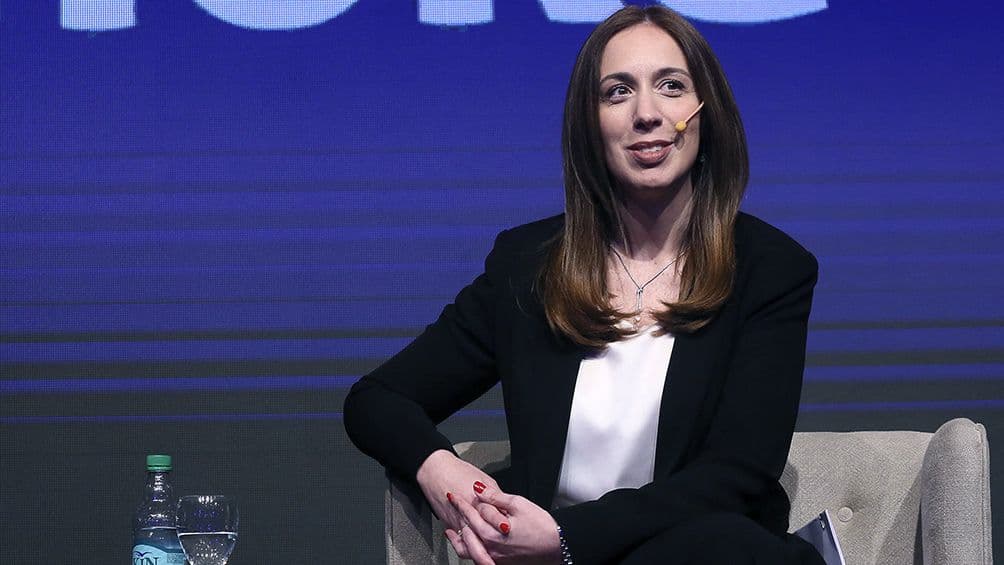 Reapareció María Eugenia Vidal y advirtió que «se vienen tiempos muy duros»