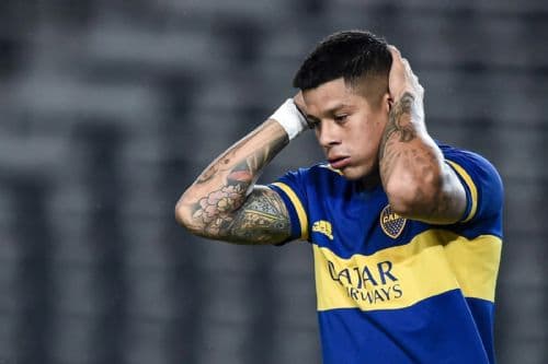 Boca: Marcos Rojo se volvió a desgarrar
