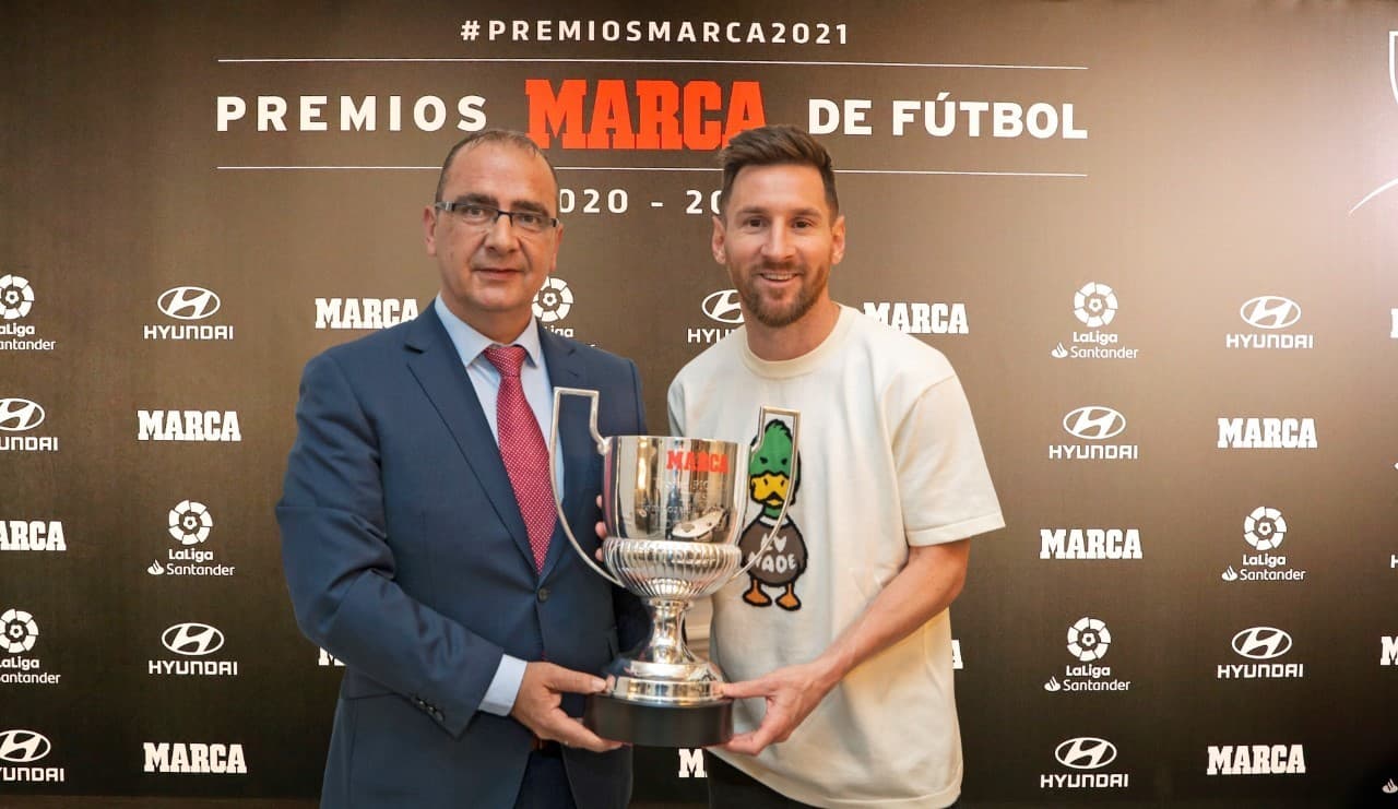 Messi: «Es un gran honor estar en la historia de LaLiga»