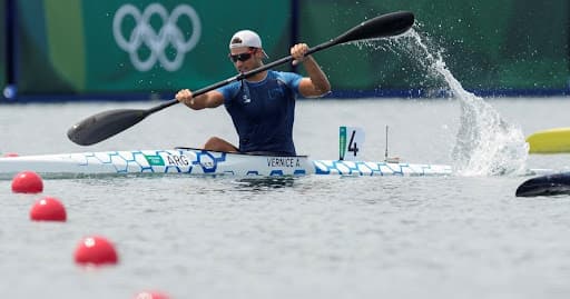 Agustín Vernice ganó la medalla de oro en Sudamericano de canotaje en Uruguay