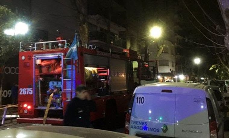Incendio en edificio de Belgrano: un muerto y tres heridos