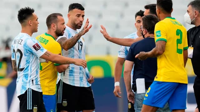 La AFA confirma la suspensión del partido pendiente con Brasil por Eliminatorias