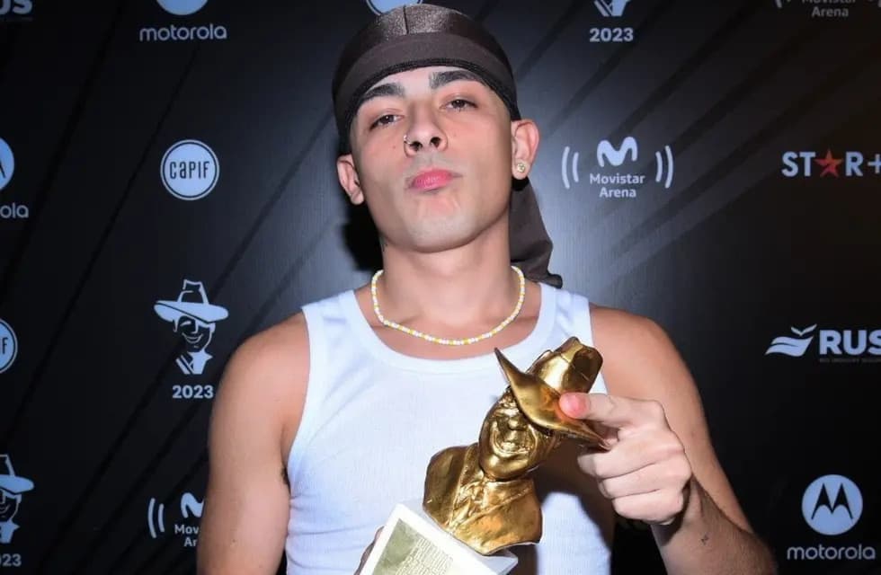 Trueno se llevó el Oro en los Premios Gardel 2023