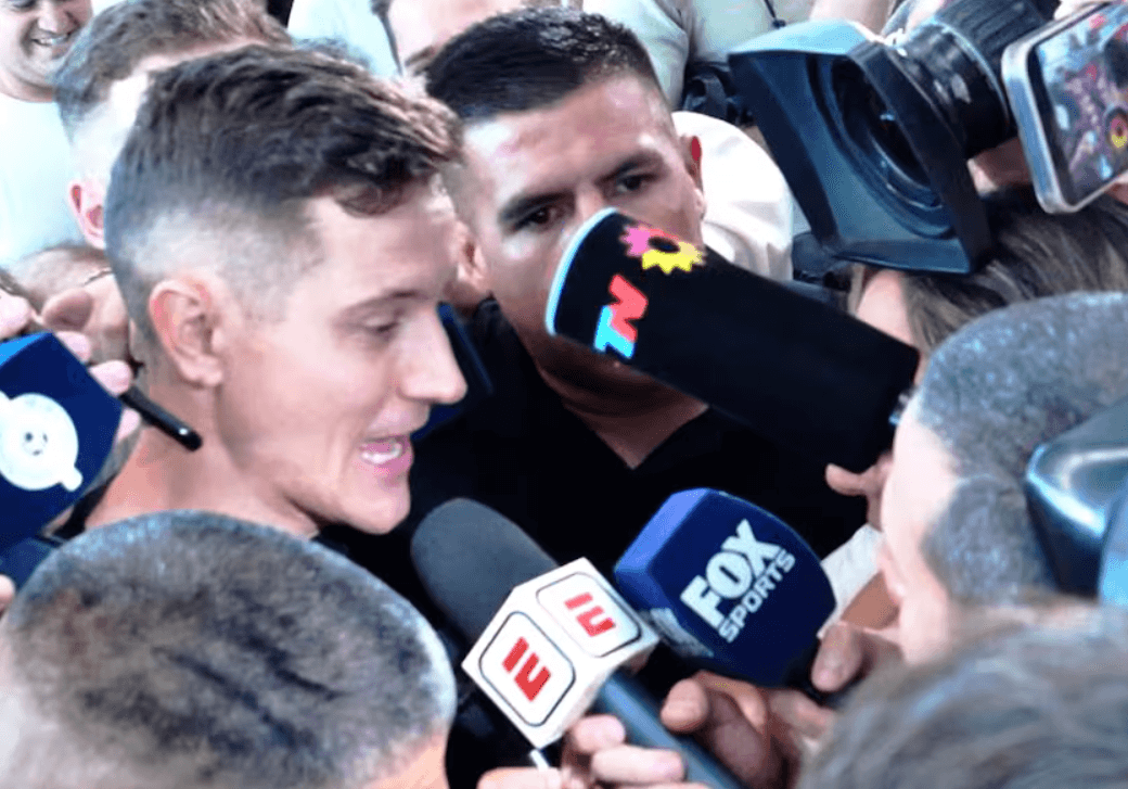 Ander Herrera, a Boca: el futbolista español llegó a Argentina y revolucionó a los hinchas xeneizes