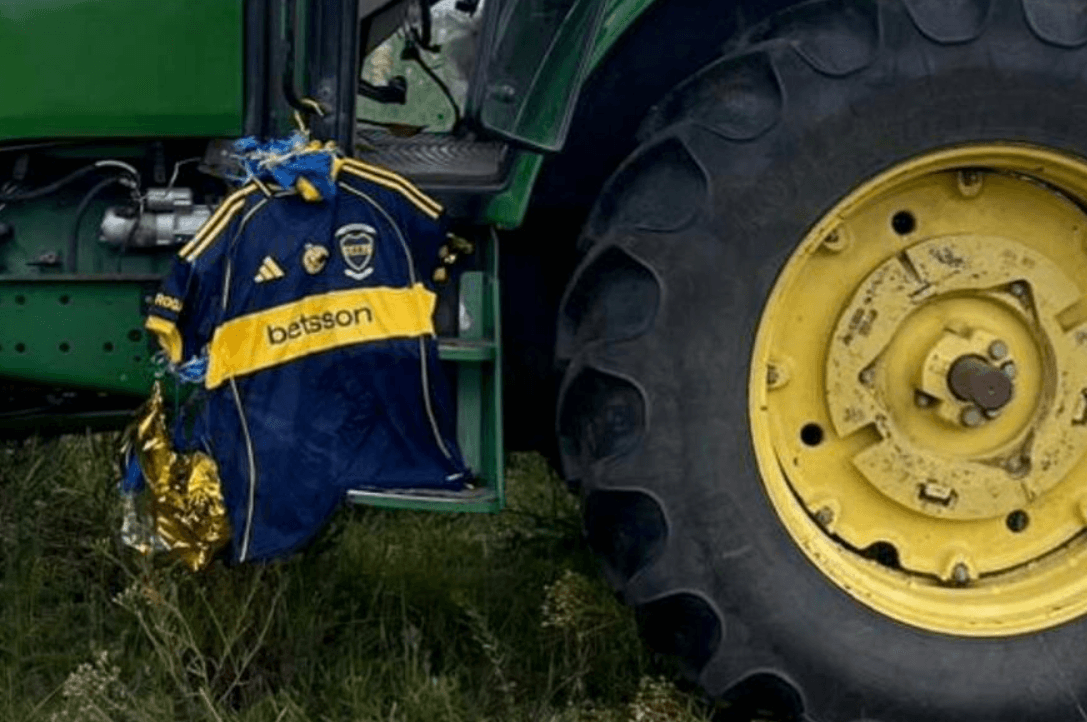 Apareció la camiseta que Boca lanzó al cielo en homenaje a Miguel Ángel Russo: en dónde fue encontrada
