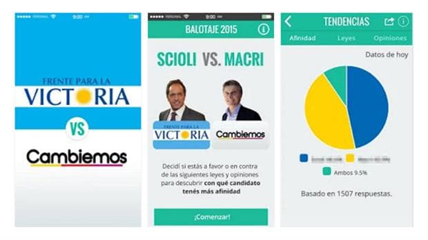 Presentan una aplicación móvil para conocer el grado de afinidad con los candidatos presidenciales