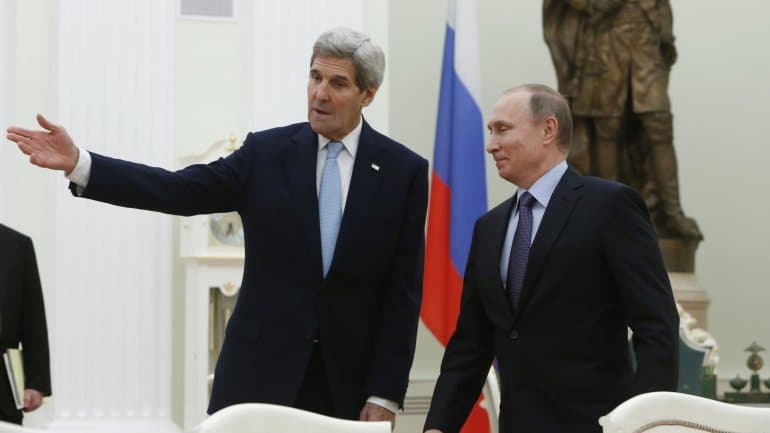 John Kerry: «EEUU y Rusia pueden trabajar juntos para solucionar la crisis en Siria»