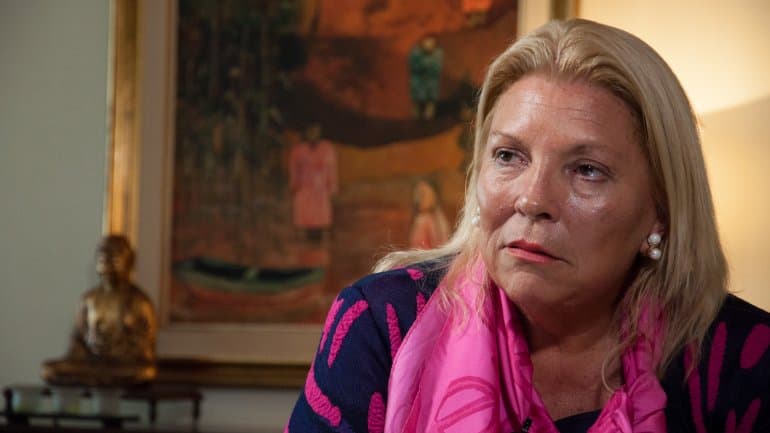 Elisa Carrió pidió investigar la denuncia contra Cristóbal López y Ricardo Echegaray