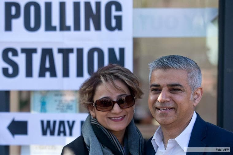 El candidato laborista musulmán lidera el escrutinio para ser alcalde de Londres