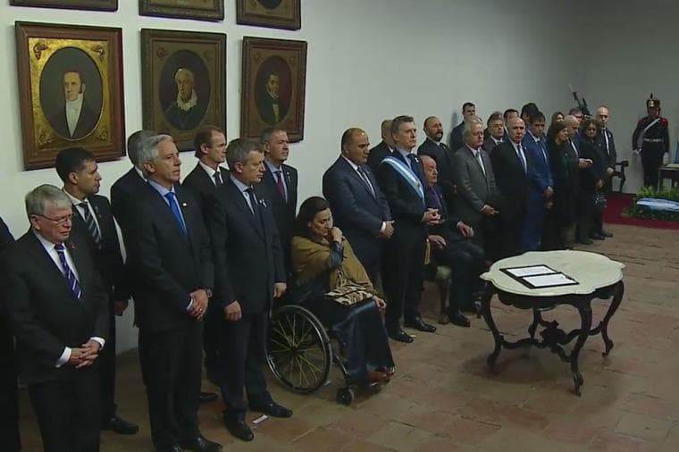Los gobernadores firmaron una nueva Declaración de Independencia Argentina
