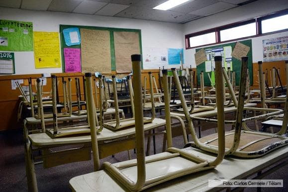 Docentes calificaron como «masivo» el paro nacional y para el gobierno fue «dispar»