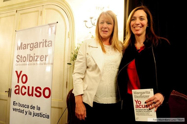 Margarita Stolbizer presentó su libro «Yo Acuso» en compañía de Vidal y Massa