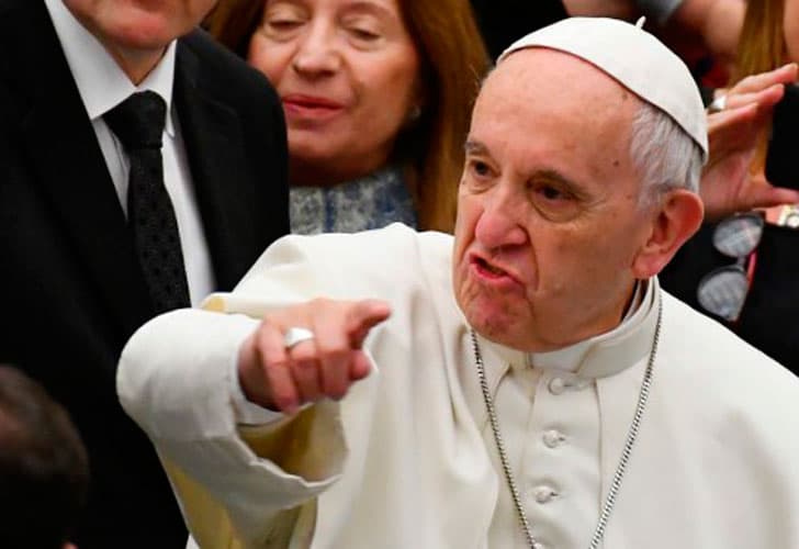 Francisco criticó a los medios: «No hay que caer en la enfermedad de la coprofilia»