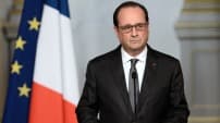 Un supuesto disparo accidental durante un discurso de Hollande dejó dos heridos