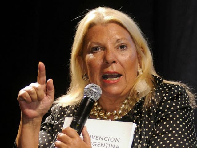 Elisa Carrió ratificó su apoyo al Gobierno y dijo que la «acción preventiva» de recurrir al FMI es «maravillosa»