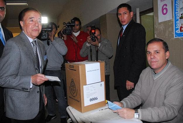 La Cámara Electoral habilitó la candidatura a senador de Carlos Menem