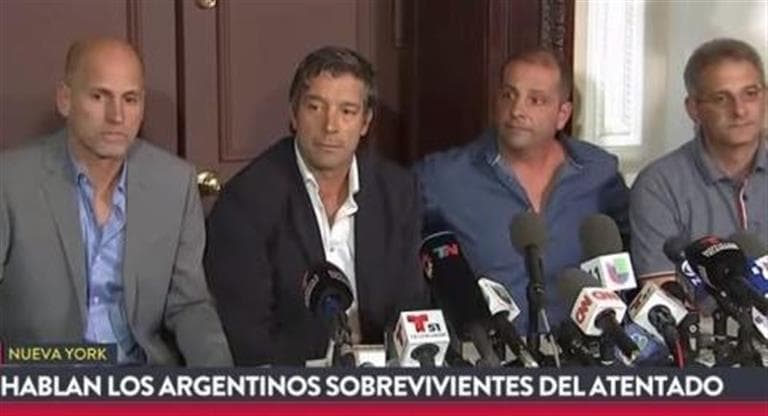 El emotivo mensaje de los argentinos que sobrevivieron al ataque en Nueva York