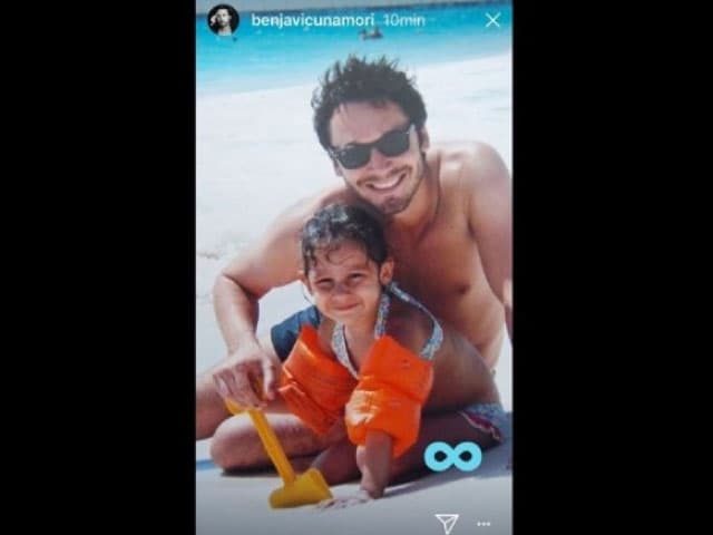 Benjamín Vicuña recordó a su hija Blanca