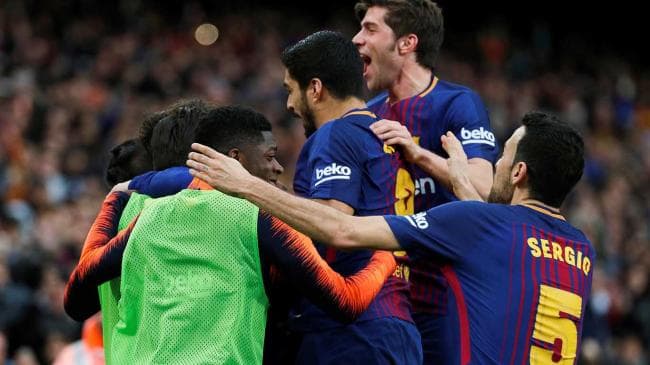Con un golazo de Messi, Barcelona le ganó al Atlético Madrid y tiene la Liga casi servida