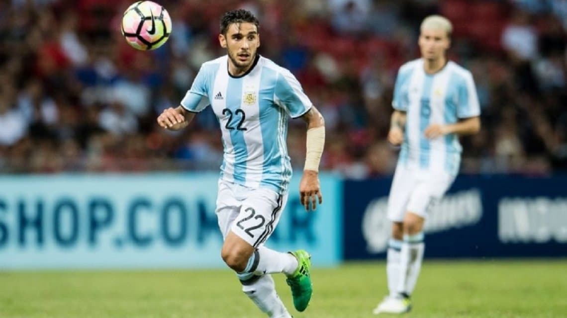 Eduardo Salvio fue desafectado de la Selección para la gira por Europa y no tendrá reemplazo