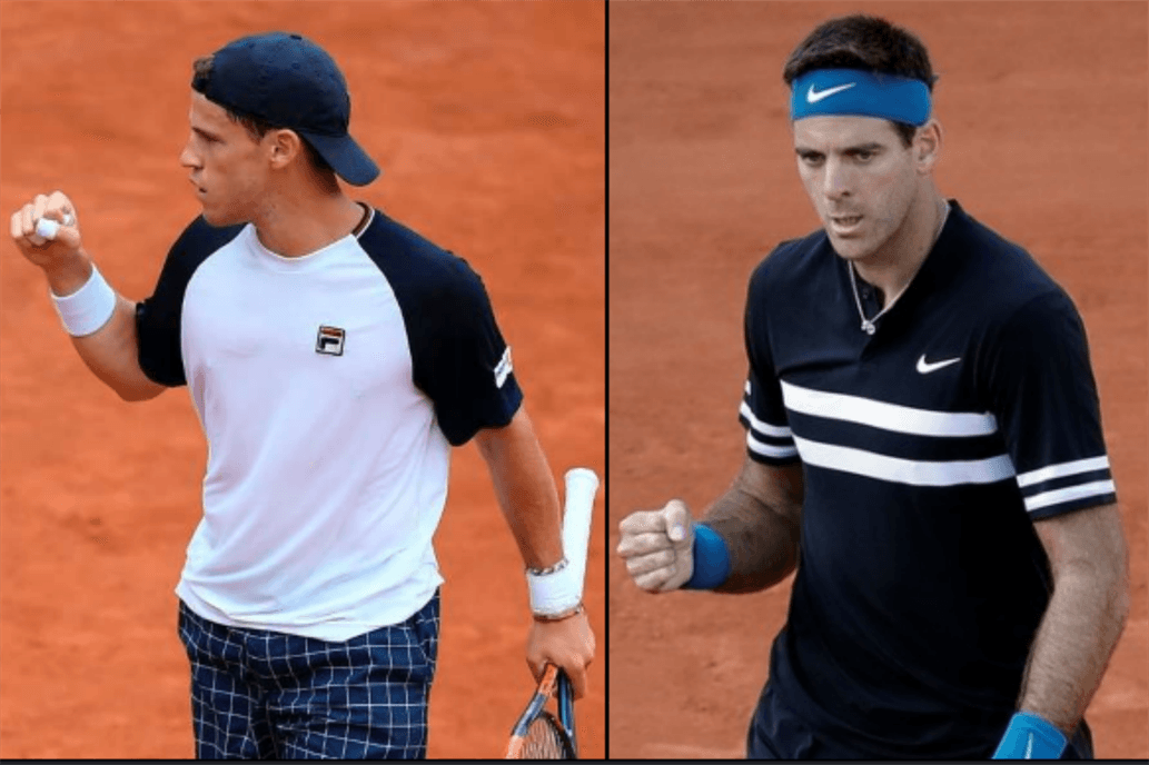 Roland Garros: cuándo juegan Juan Martín del Potro y Diego Schwartzman por los cuartos de final