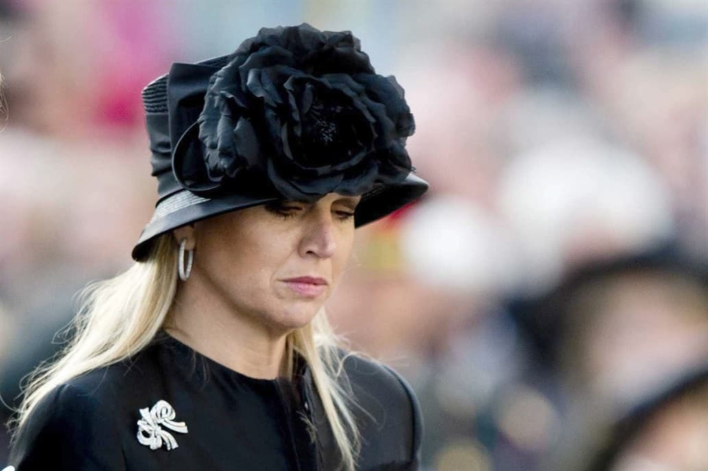 Tras la muerte de Inés Zorreguieta, la reina Máxima llegó al país junto al rey Guillermo y sus tres hijas