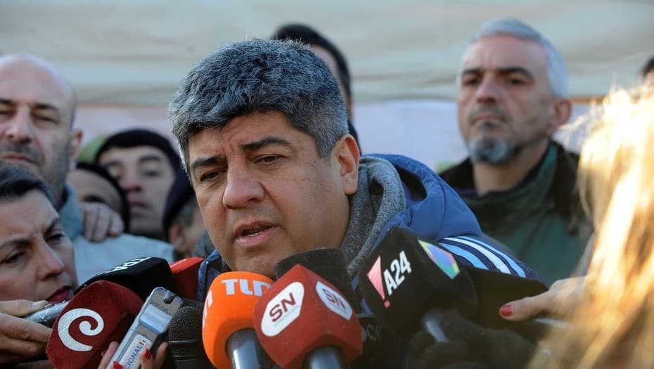 Pablo Moyano volvió a amenazar con extender el paro de Camioneros tras la huelga de la CGT