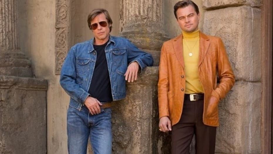 Leonardo DiCaprio mostró una foto suya con Brad Pitt y los fans enloquecieron