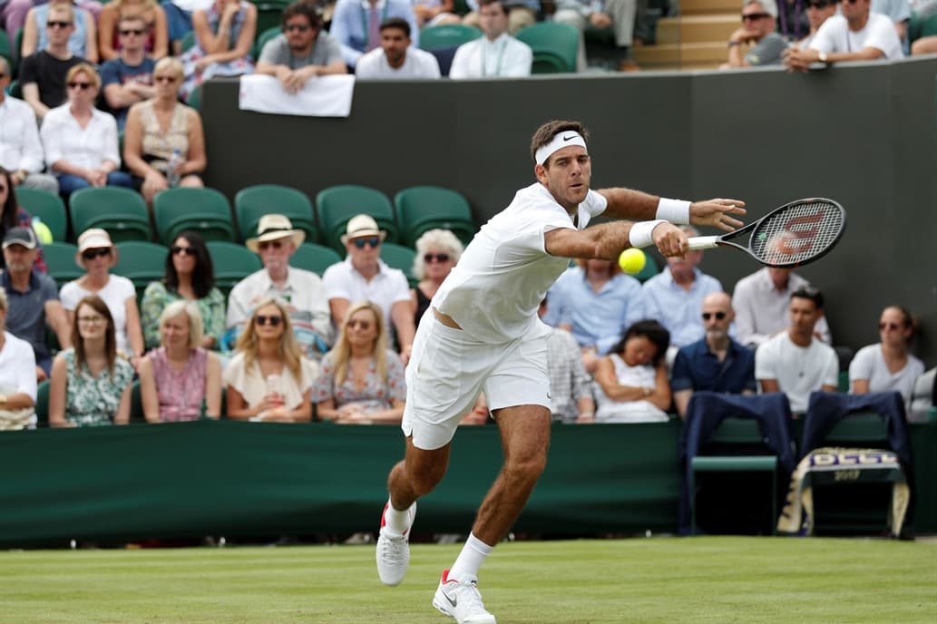 Se sorteó el cuadro de Wimbledon: cómo sería el camino de Juan Martín del Potro en el césped inglés