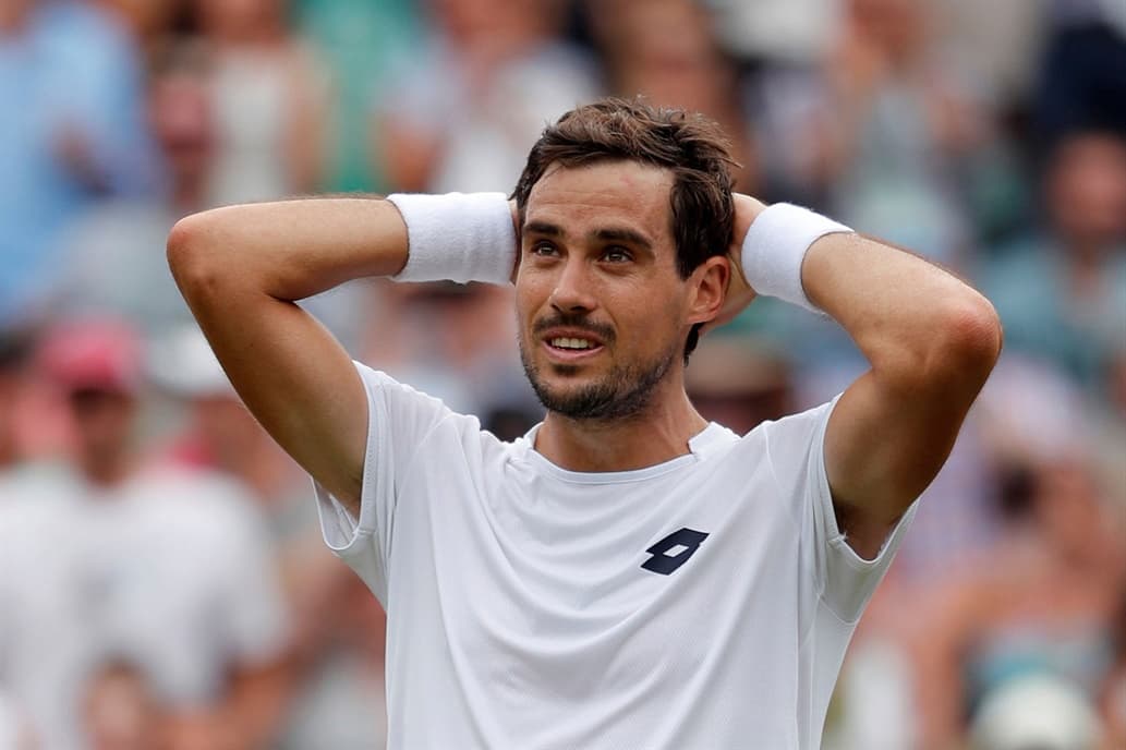 El inolvidable día de Guido Pella en Wimbledon: el match-point ante Cilic y cómo festejó el argentino