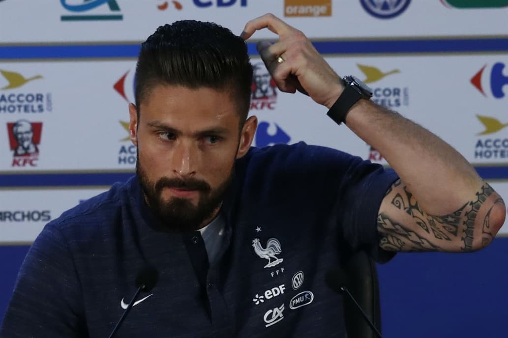 Olivier Giroud, el auténtico 9 falso de Francia: el goleador lleva 413 minutos sin convertir
