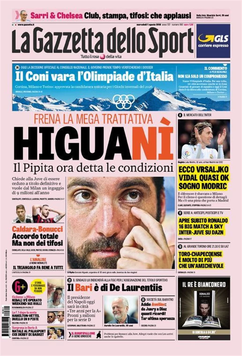 Las condiciones de Gonzalo Higuaín que podrían frenar su pase de Juventus a Milan
