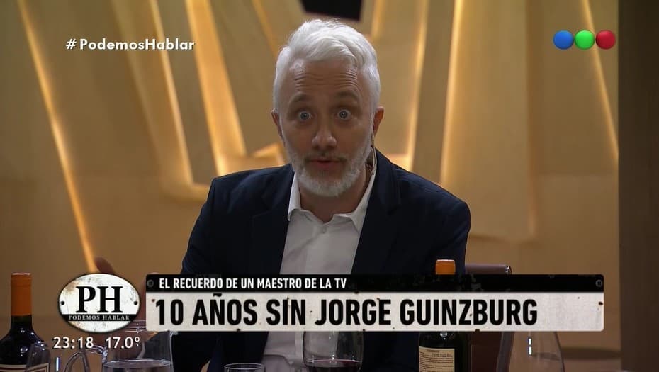 Andy Kusnetzoff relataba una anécdota con Jorge Guinzburg y se cortó la luz: “No quiere que la contemos”