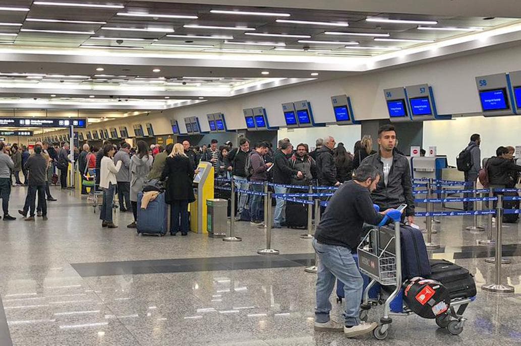 Boom de viajes de cabotaje y récord de pasajeros en Ezeiza en enero