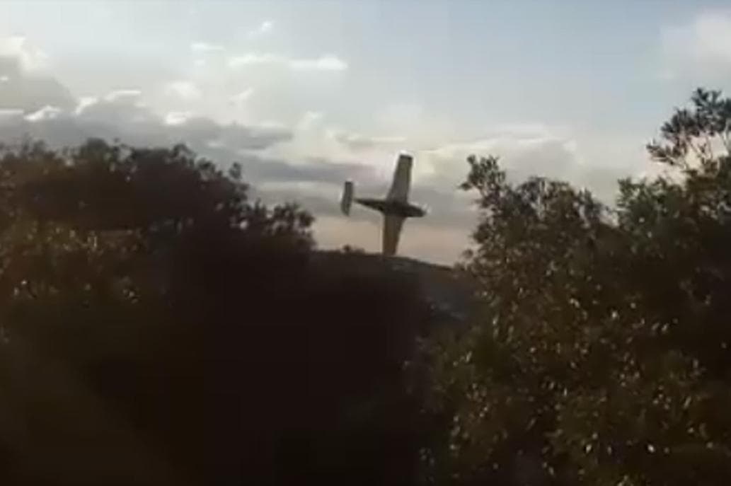 Se estrelló una avioneta en Córdoba y se salvaron las dos tripulantes