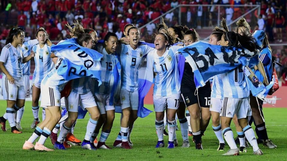 Las jugadoras de la selección argentina de fútbol comparten la previa al Mundial en las redes sociales