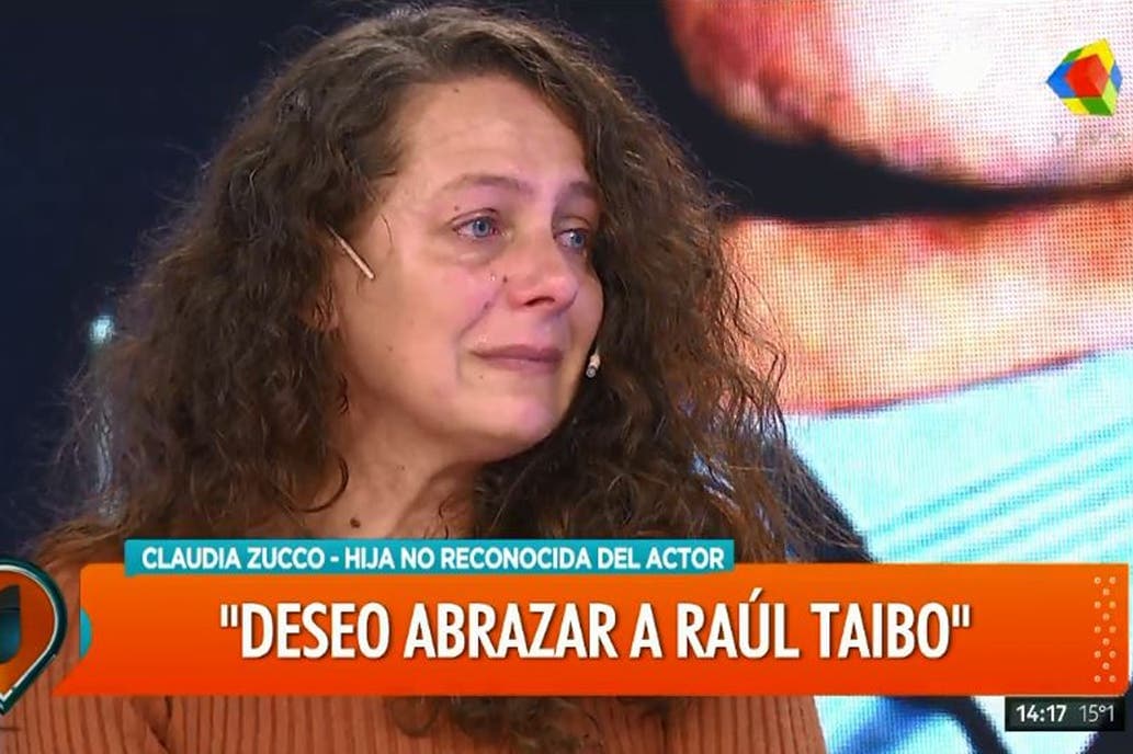 Claudia, la supuesta hija de Raúl Taibo: «Quisiera que me permita hacer el ADN para saber si es mi padre»