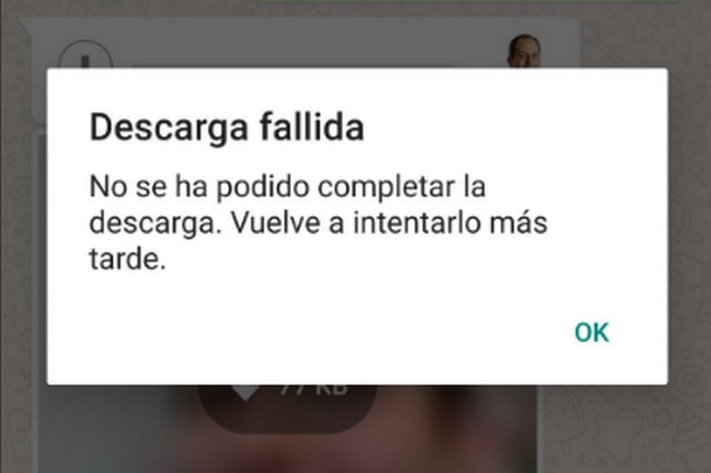 WhatsApp está caído: no se pueden enviar fotos, videos ni mensajes de audio