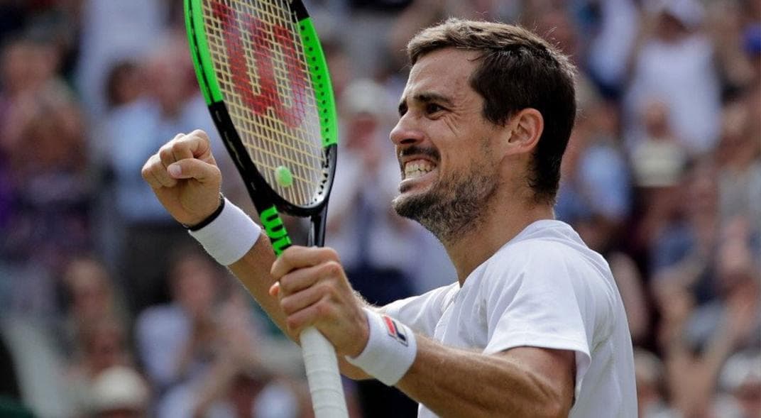 Guido Pella-Roberto Bautista Agut: horario y TV del partido de cuartos de final de Wimbledon