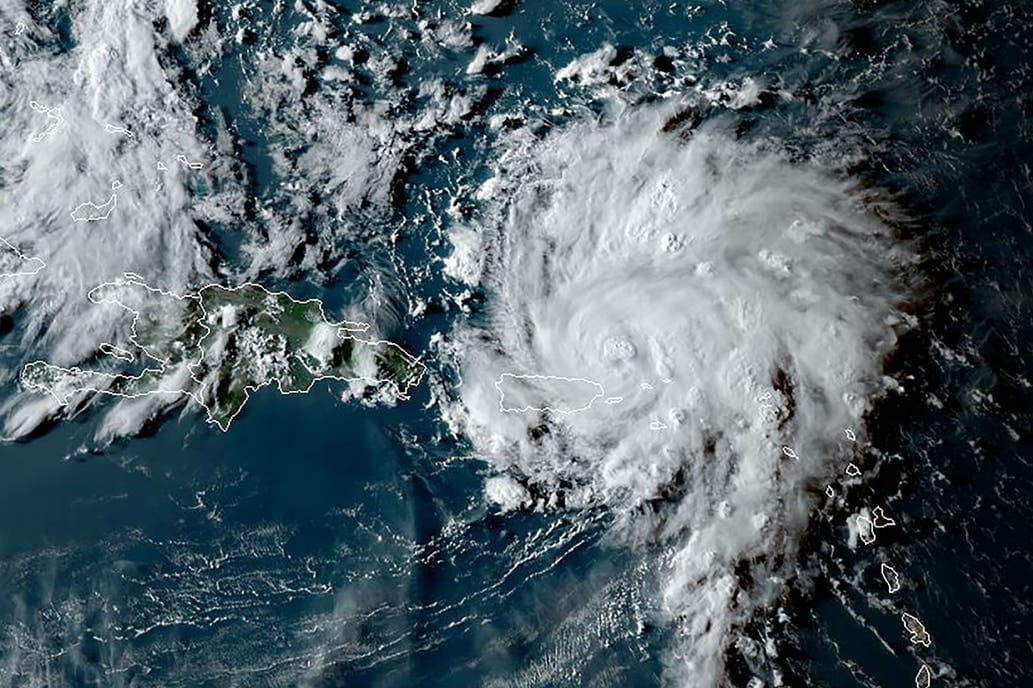 Dorian gana fuerza: se convirtió en un huracán de categoría 3 y sigue su camino amenazante a Florida
