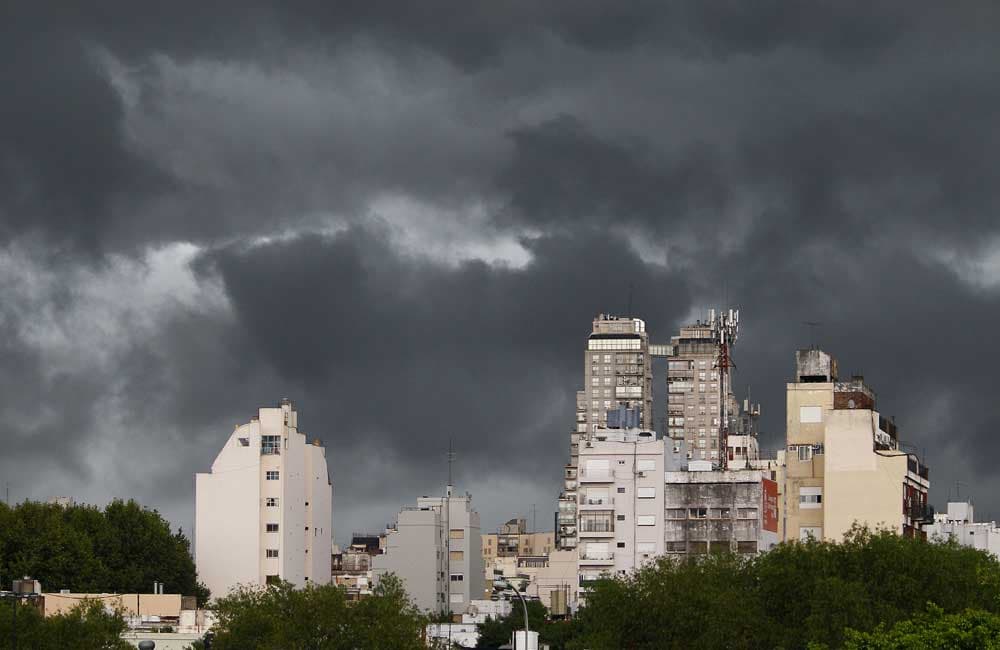 Alerta meteorológica por fuertes tormentas y posible caída de granizo en Buenos Aires