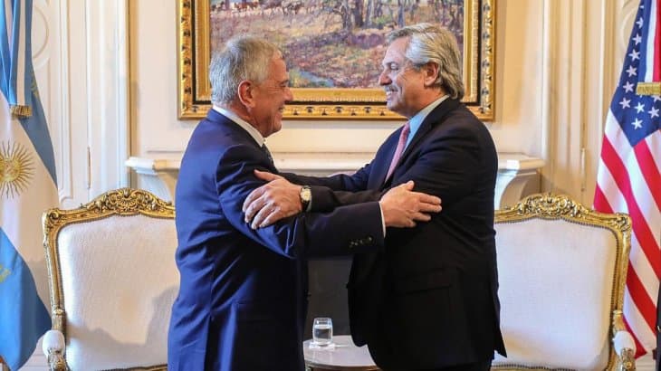 Alberto Fernández habló con el enviado de Trump sobre la deuda argentina