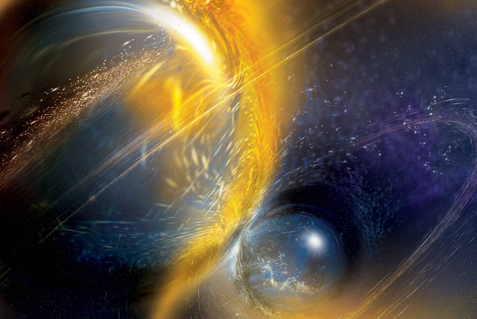 Detectada la mayor colisión estelar del universo