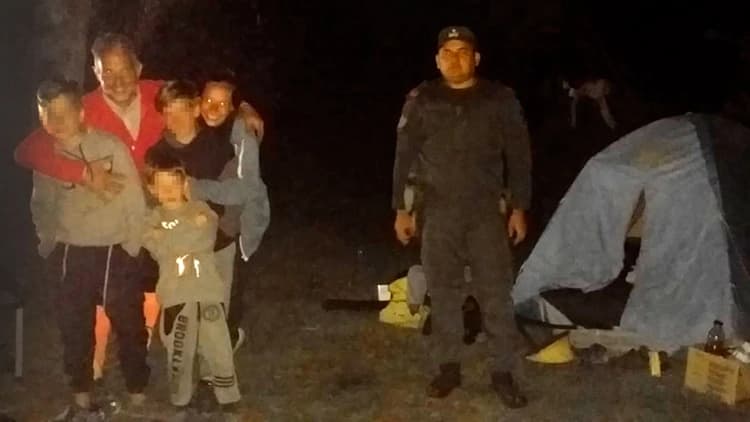 Encontraron a la familia de turistas que desapareció durante 10 días en El Bolsón