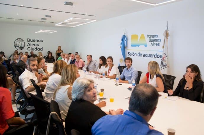 Se realizó la primera reunión paritaria docente en la Ciudad: no hubo oferta salarial