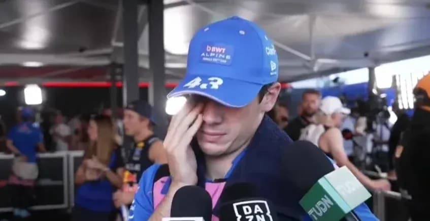 Colapinto se emociona tras el GP de Italia: "Tenía una gran oportunidad y no la aproveché"