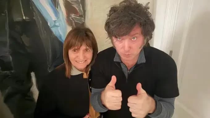 Milei y Bullrich se reúnen en Olivos: descomprimen tensiones políticas
