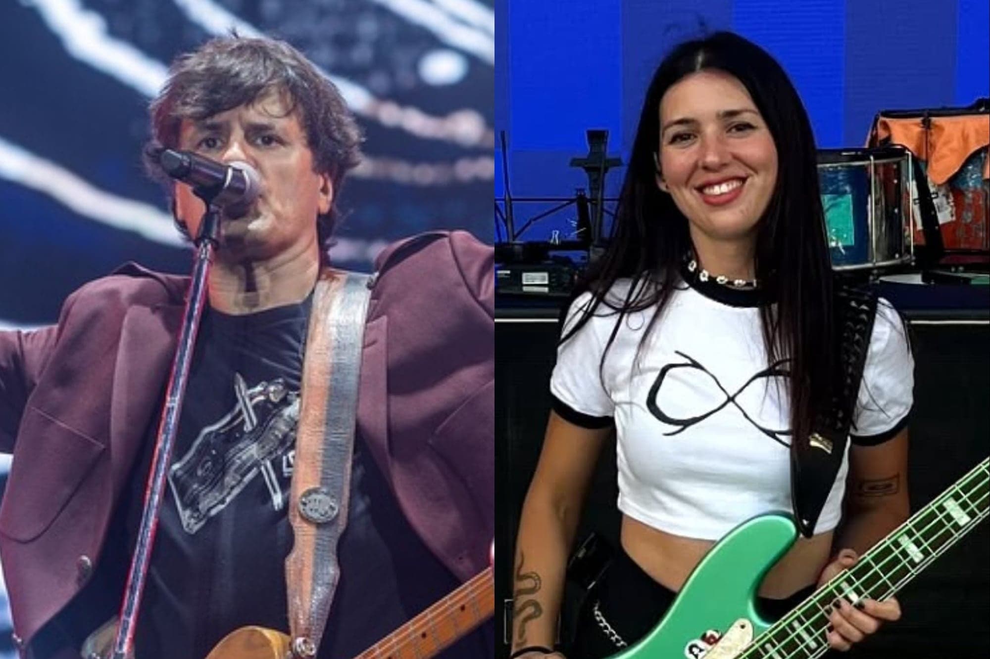 Featured image for: Ciro Martínez confirmó su relación con Luli Bass, la bajista de Los Piojos: los mensajes de amor que expusieron en las redes
